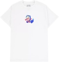 T-SHIRT SPITFIRE SCI-FI FANTASY BURNING TIME - BLANC