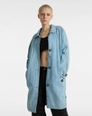 VANS WOMEN'S SKATE MAC DENIM JACKET - LIGHT STONEWASH
