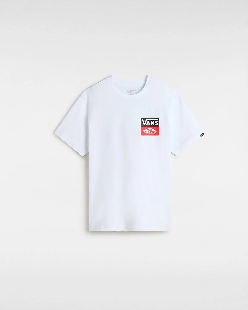 T-SHIRT VANS JUNIOR OG LOGO SS - BLANC