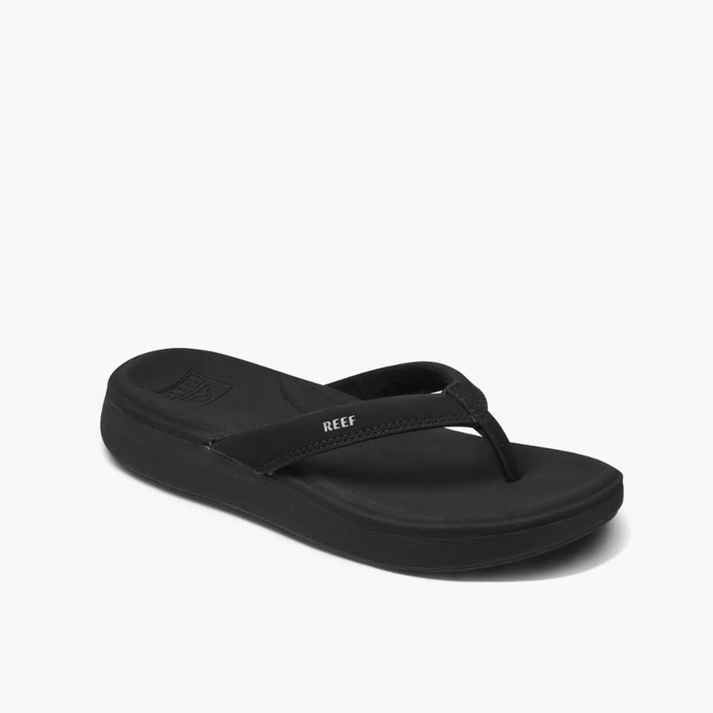 REEF WOMEN'S SANDALS CUSHION CLOUD - BLACK