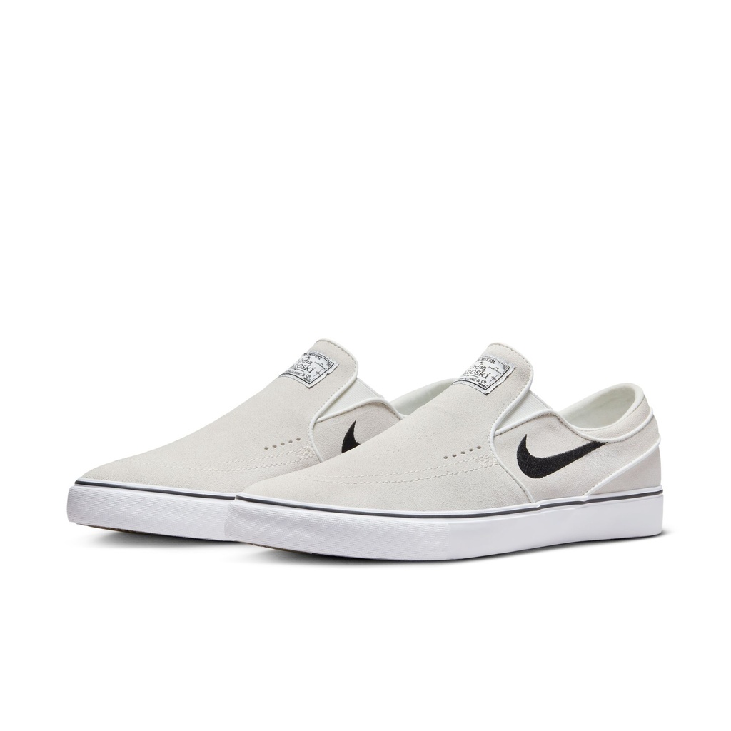 SOULIER NIKE SB JANOSKI+ SLIP - SUMMIT WHITE/BLACK