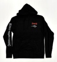 Long Sleeve Hooded 5-0 Muskie - Noir