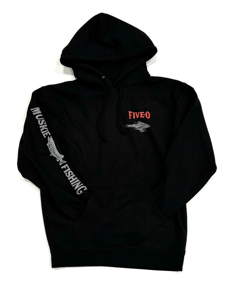 Hoody 5-0 Muskie - Black