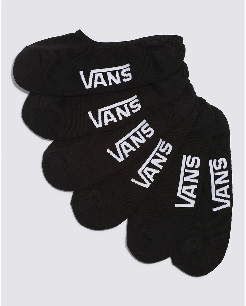 BAS VANS CLASSIC NO SHOW 3PK - NOIR