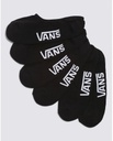 BAS VANS CLASSIC NO SHOW 3PK - NOIR