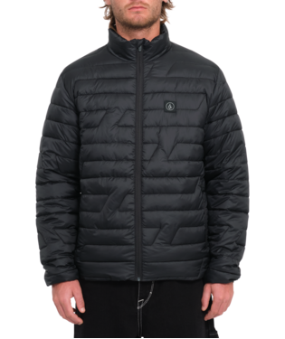 VOLCOM WEESTONE PUFF JACKET - BLACK