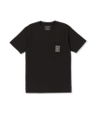 T-SHIRT VOLCOM POCKET LABEL SHORT SLEEVE TEE - NOIR