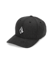 CASQUETTE VOLCOM FULL STONE HTHR FLEXFIT - CHARCOAL HEATHER
