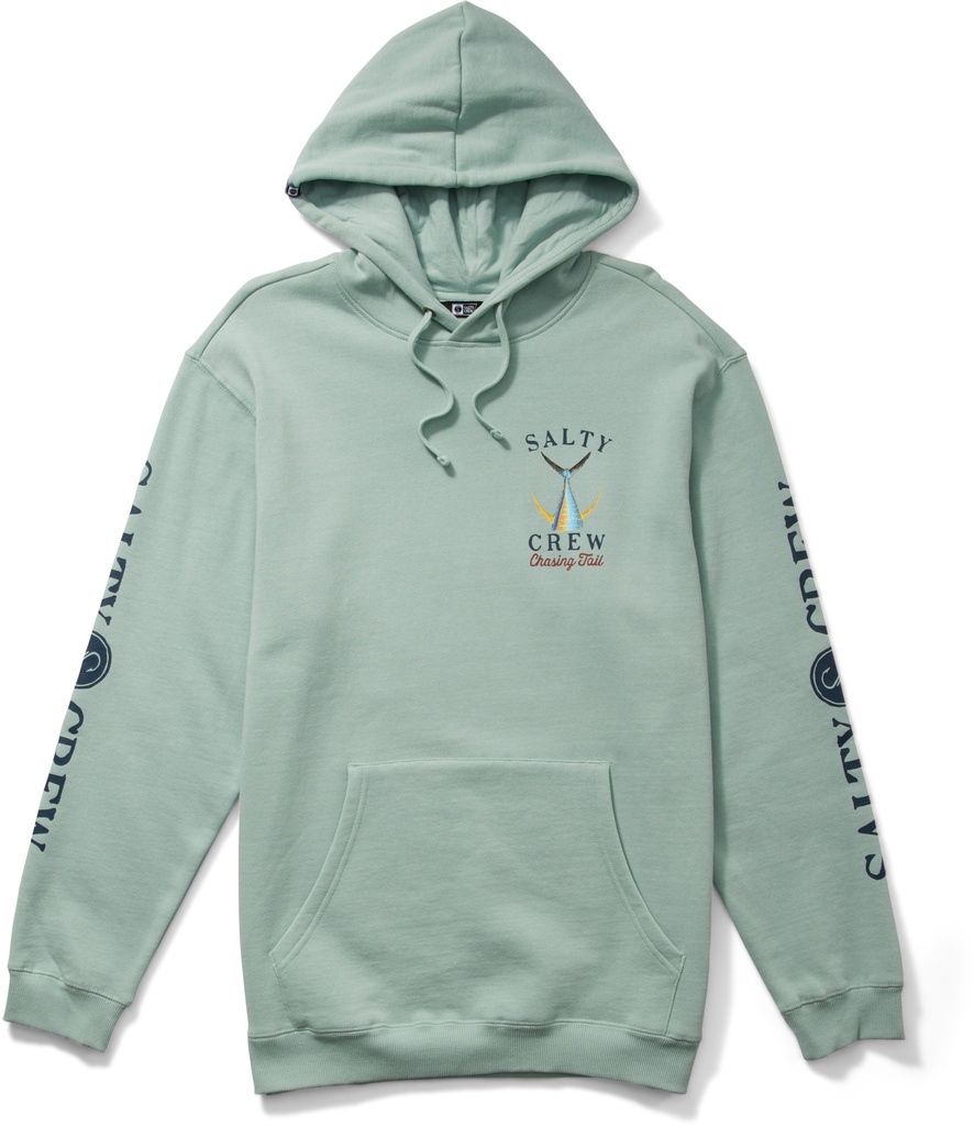 COTON OUATÉ SALTY CREW TAILED FLEECE - MACKEREL