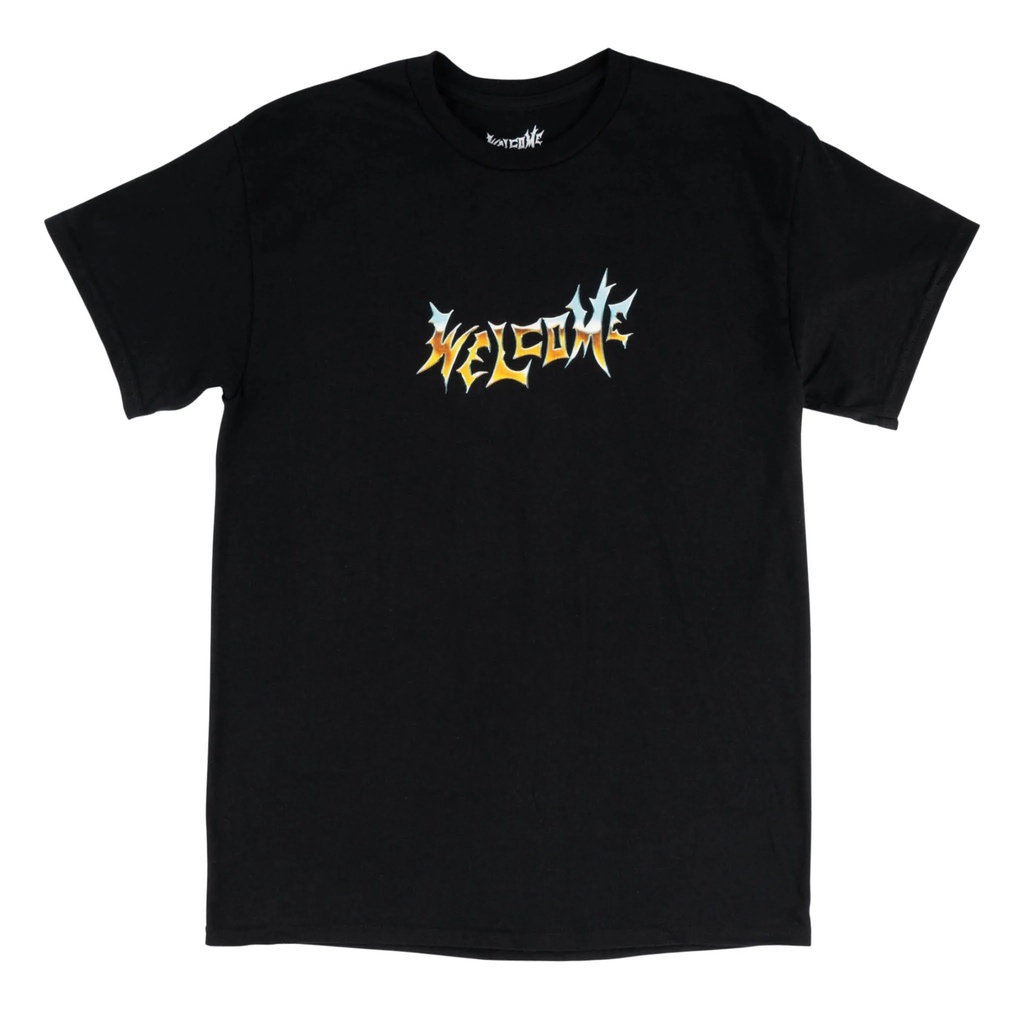 T-SHIRT WELCOME CHROME VAMP - BLACK/DESERT