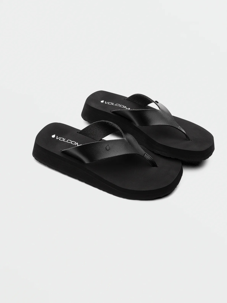 SANDALE VOLCOM NOT UR MOMS PLATFORM - NOIR