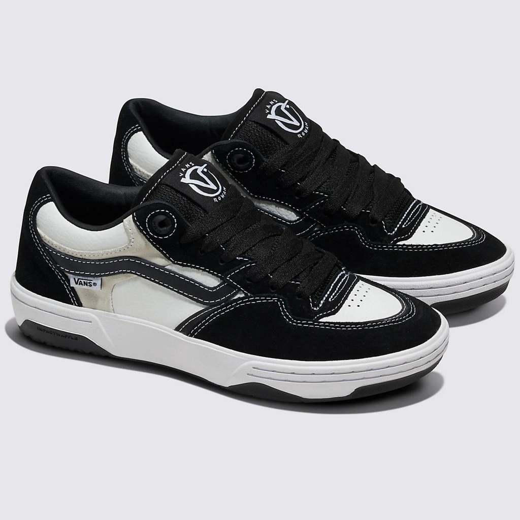 SOULIER VANS ROWAN 2 - NOIR/BLANC/NOIR