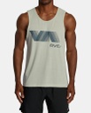 CAMISOLE RVCA BLUR TANK TOP - CHALK