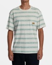RVCA EXOTICA CREW SHORT SLEEVE T-SHIRT - LATTE