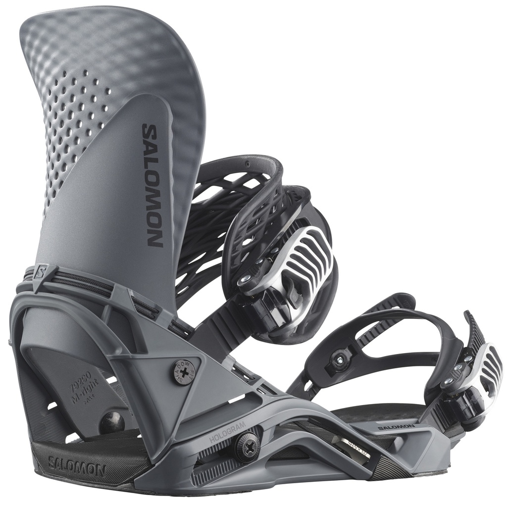 FIXATIONS SALOMON HOLOGRAM - GRAY PINSTRIPE