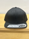 5-0 Arch 110 Flexfit Snapback Cap - Black/Black