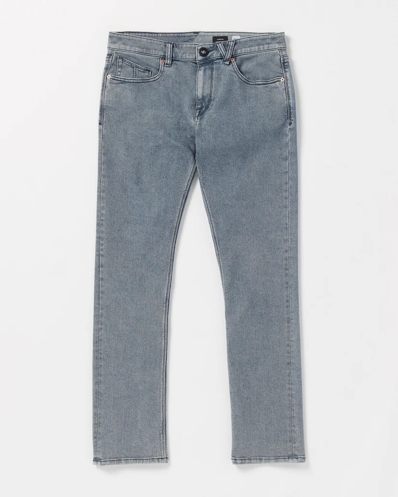 VOLCOM VORTA DENIM PANTS - ASH BLUE