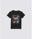 VANS BOYS GLOW DINO TEE - BLACK