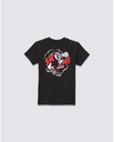 VANS BOYS SK8 HI BALL TEE - BLACK