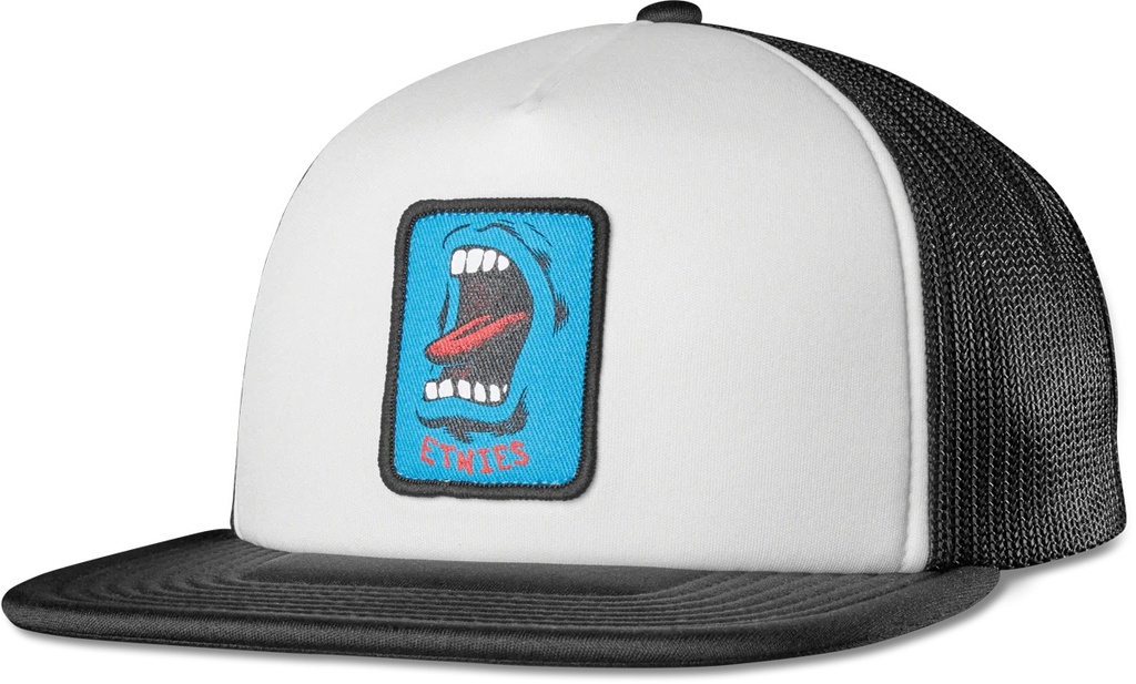 CASQUETTE ETNIES SCREAMING HAND TRUCKER SNAPBACK - BLACK