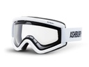 GOGGLE ASHBURY STAPLE - WHITE / CLEAR LENS