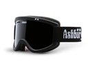 GOGGLE ASHBURY OG BLACK (DARK SMOKE LENS/YELLOW SPARE)			
