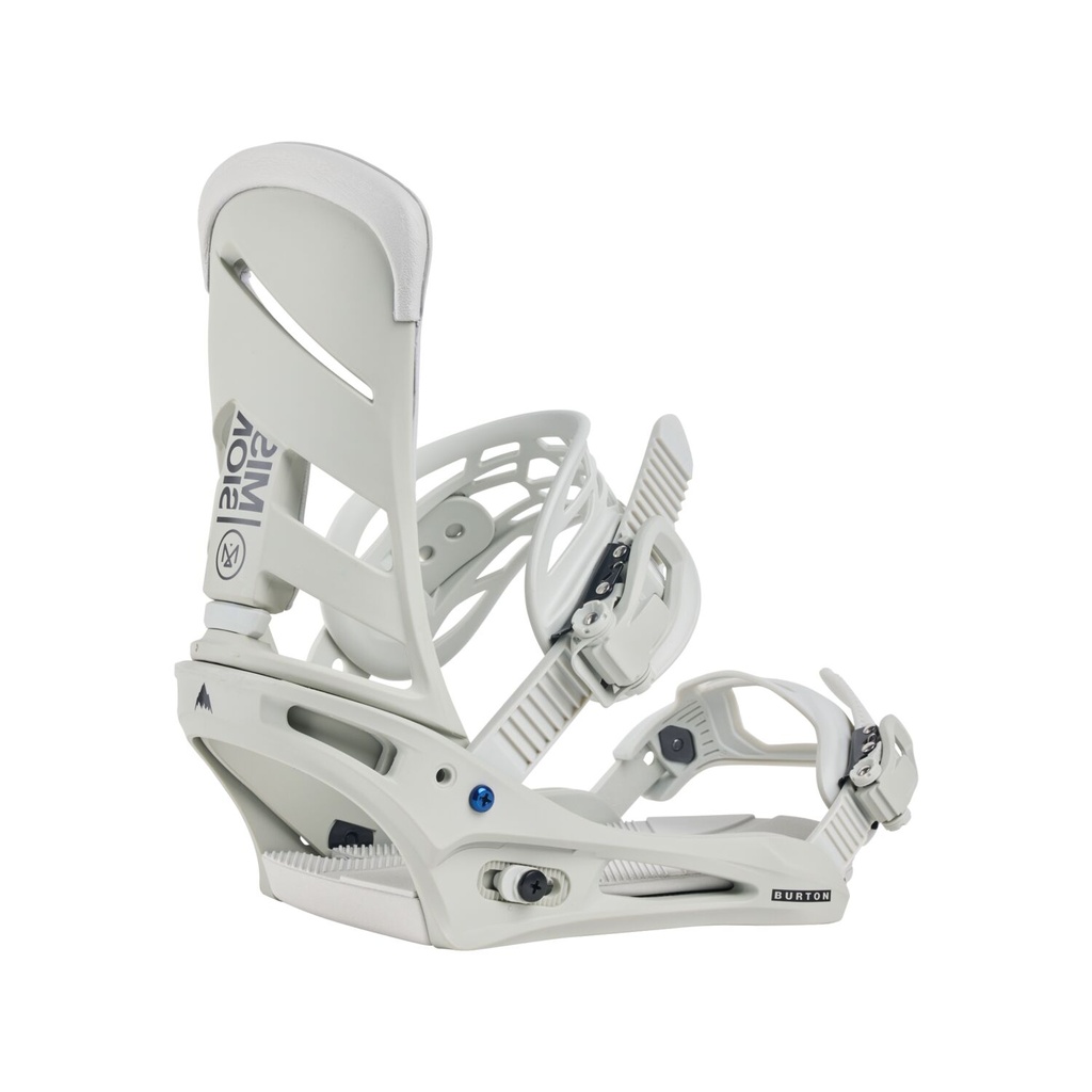 BURTON MISSION Re:Flex BINDINGS - GRAY CLOUD