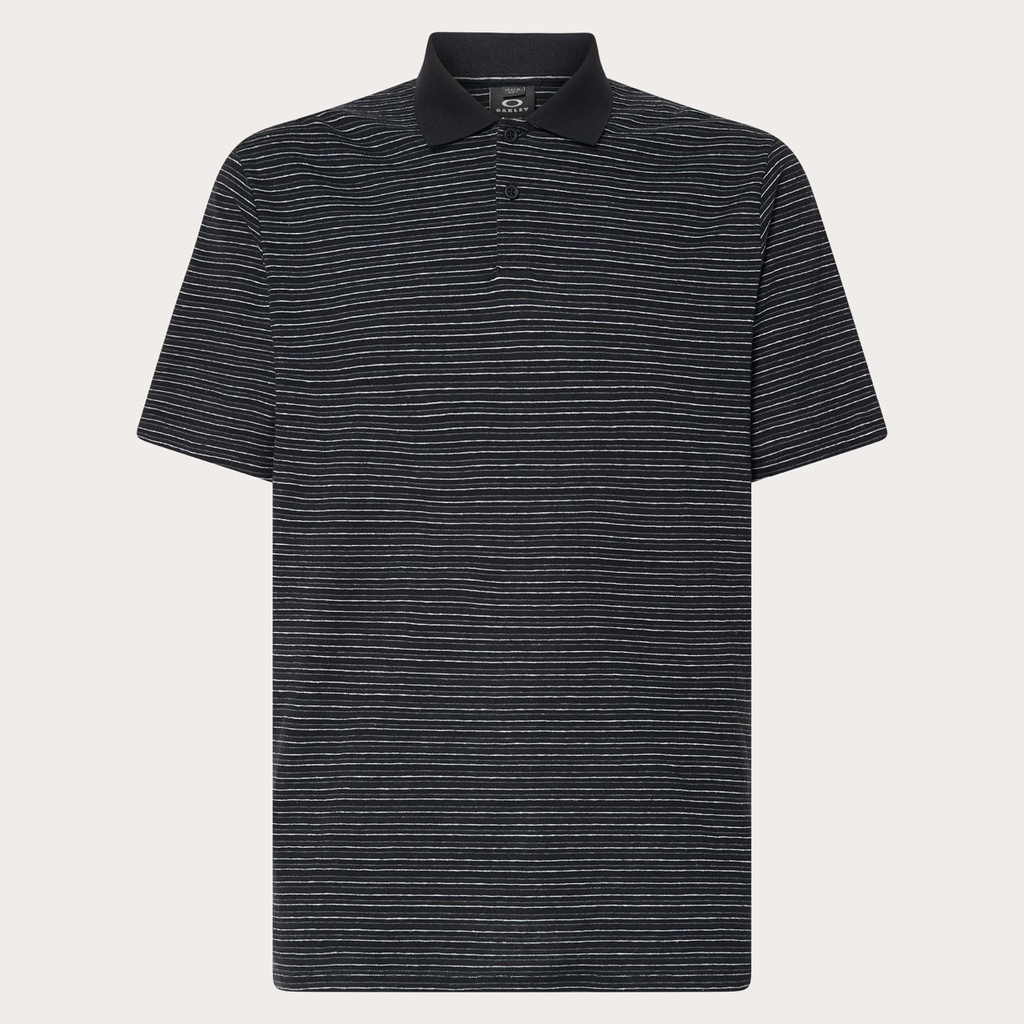 POLO OAKLEY DEBRIS STRIPE -  BLACKOUT