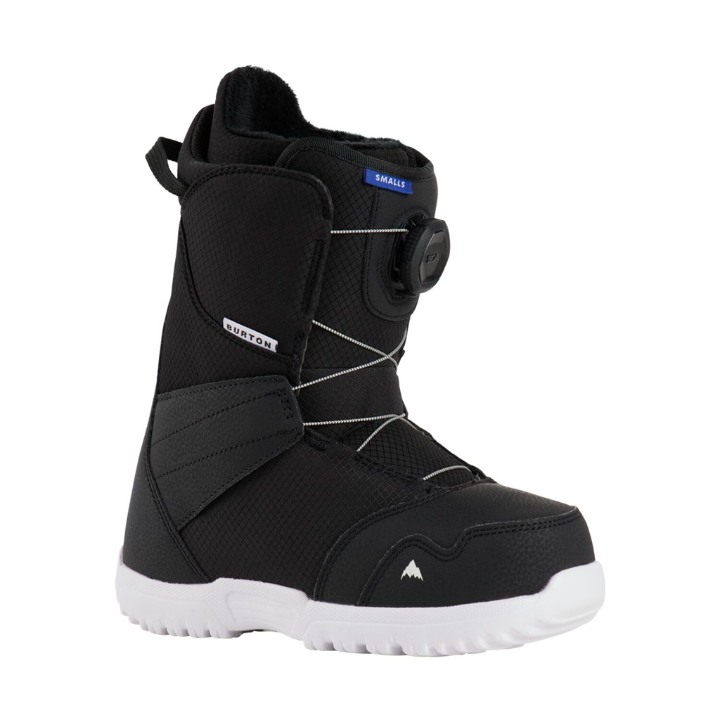 KIDS' BURTON SMALLS BOA® SNOWBOARD BOOTS - BLACK