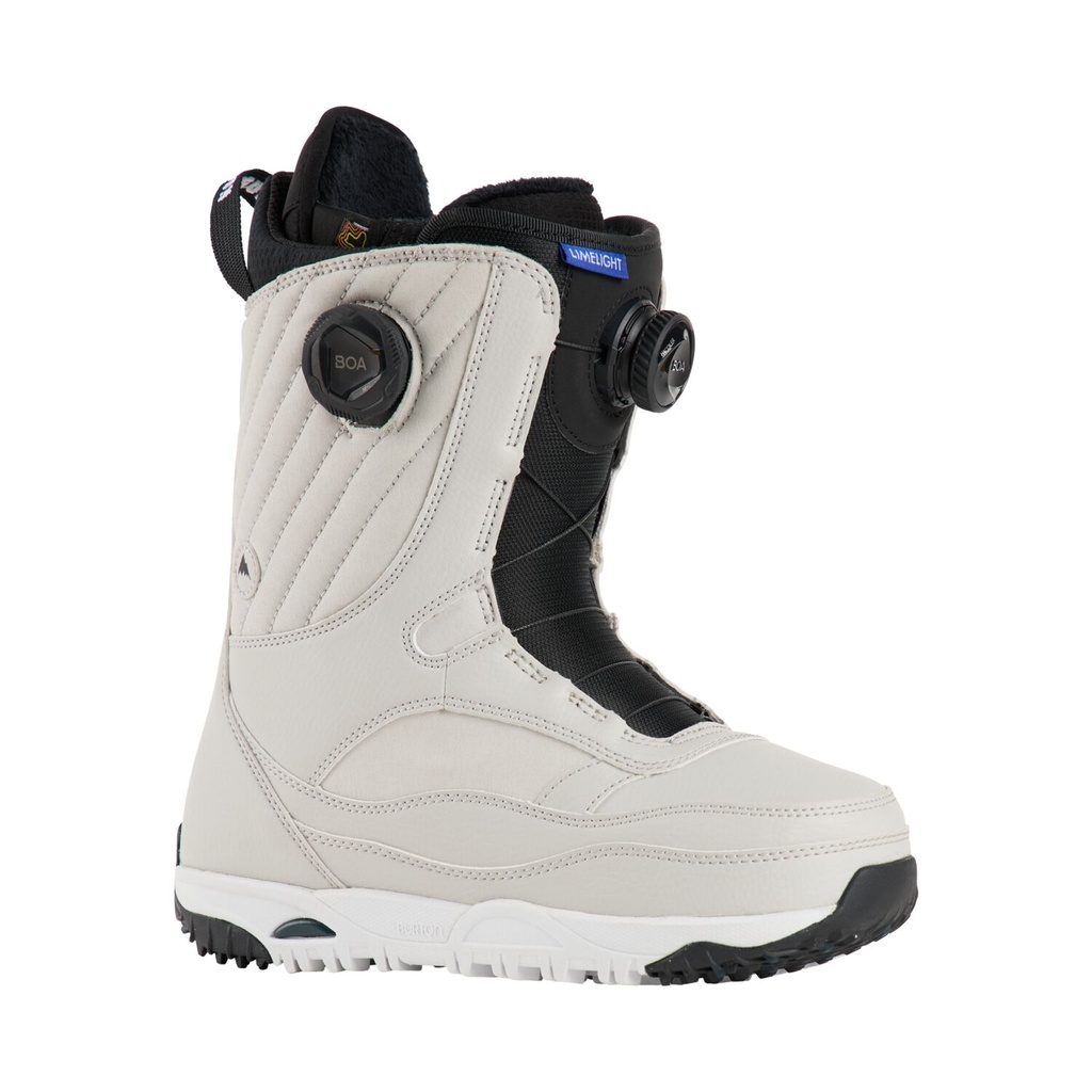 BOTTES BURTON LIMELIGHT BOA POUR FEMME - GRAY CLOUD