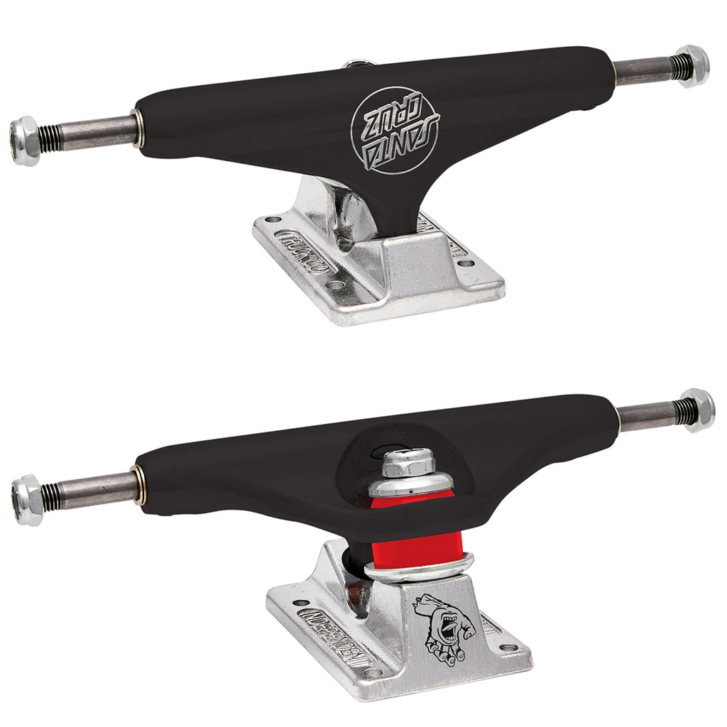 TRUCKS INDY STG11 SANTA CRUZ BLACK/SILVER 144 