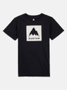 BURTON KIDS HIGH MOUNTAIN SHORT SLEEVE TEE - TRUE BLACK