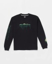 LONG SLEEVE T-SHIRT VOLCOM TT B IGUCHI - NOIR