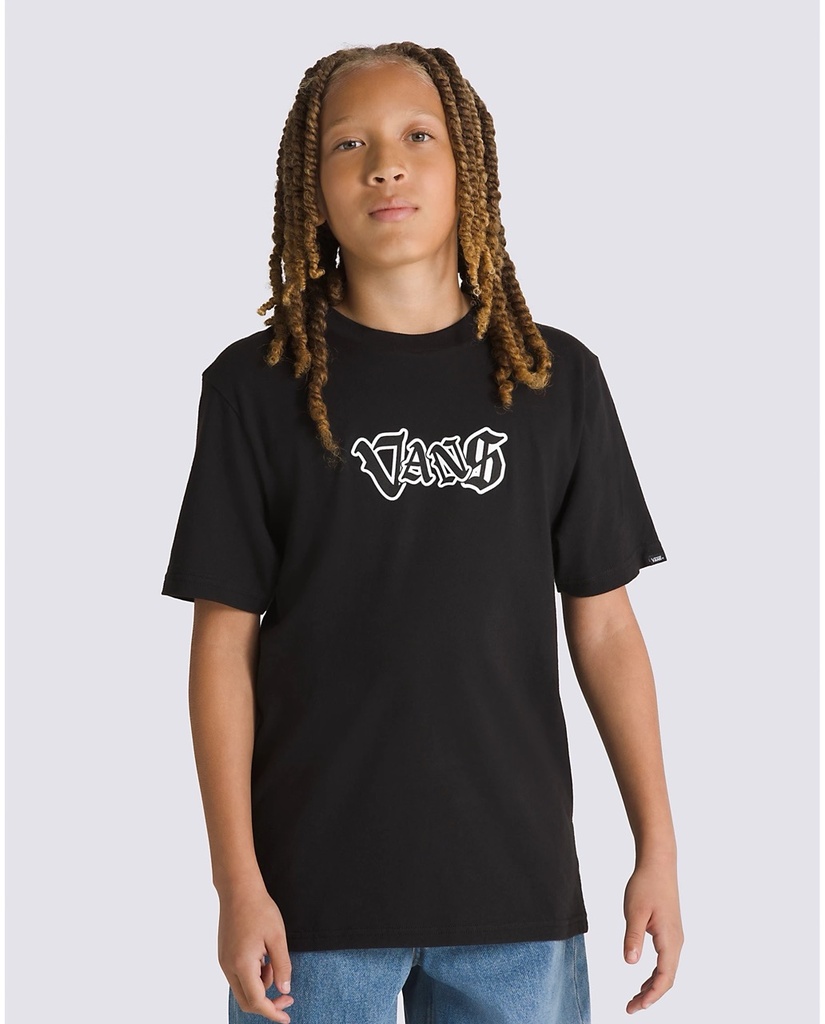 VANS BOYS SHATTERED - BLACK