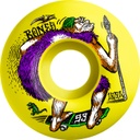 BONES WHEELS - NEONDERTHAL V4 WIDES OG 100'S 53mm - YELLOW