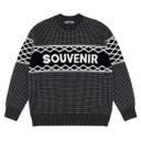 CHANDAIL SOUVENIR JACQUARD SWEATER - NOIR 