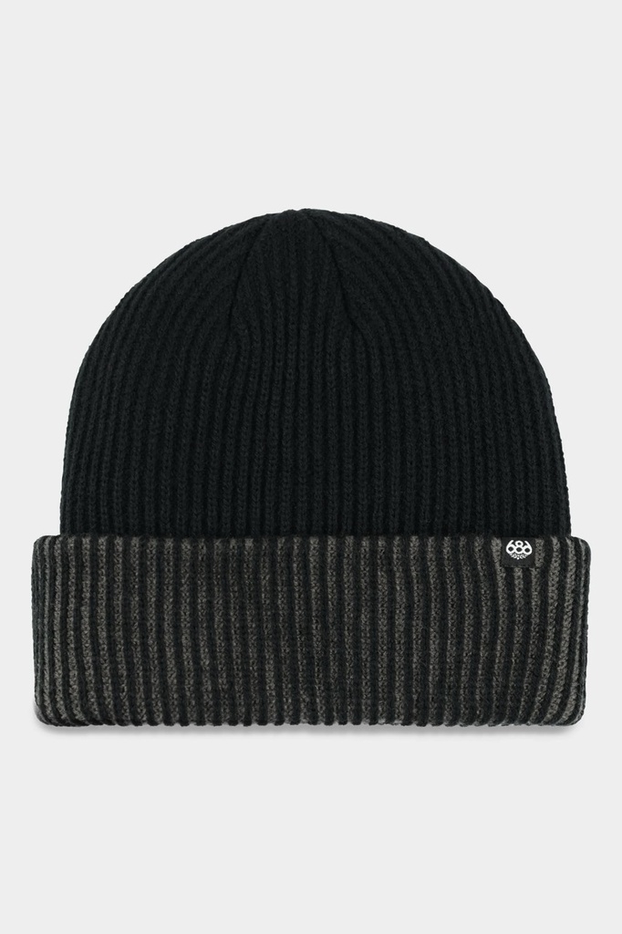 686 CORD CUFF BEANIE - BLACK