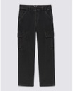 PANTALON VANS SERVICE LOOSE CARGO DENIM -  PAVEMENT BLACK