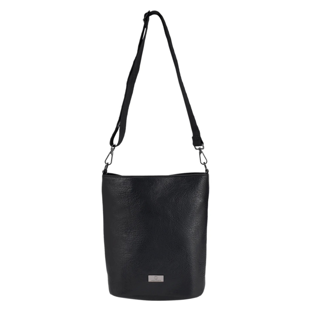 VOLCOM STRAPPED SHOULDER BAG - BLACK