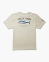 T-SHIRT SALTY CREW BIG BLUE PREMIUM - BONE
