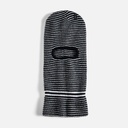 CACHE-COU AUTUMN STRIPE BALACLAVA - BLACK