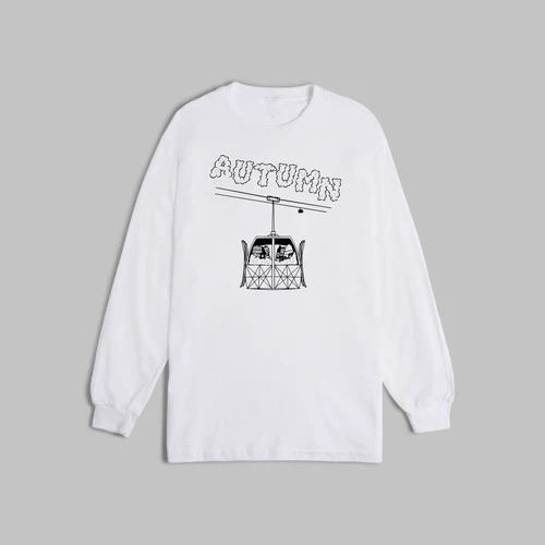 LONG SLEEVE T-SHIRT AUTUMN SAFETY MEETING - BLANC
