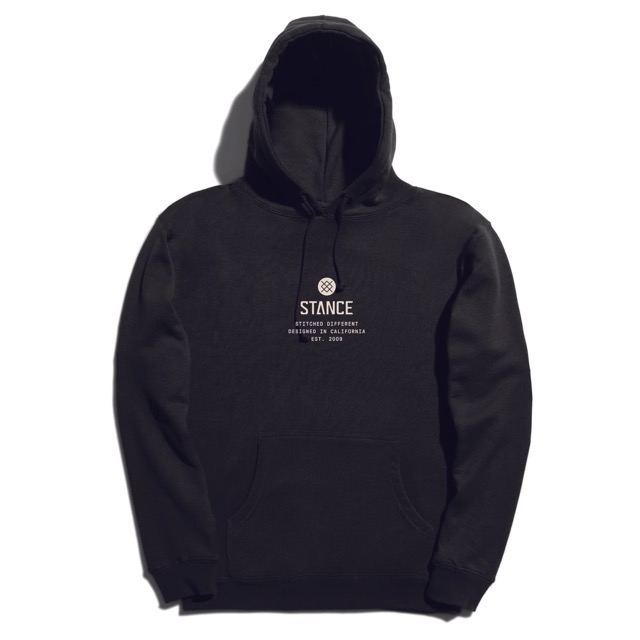 STANCE ESTABLISHED HOODIE - BLACK 