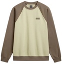 COTON OUATÉ VANS CORE BASIC CREW RAGLAN - ELM/BUNGEE