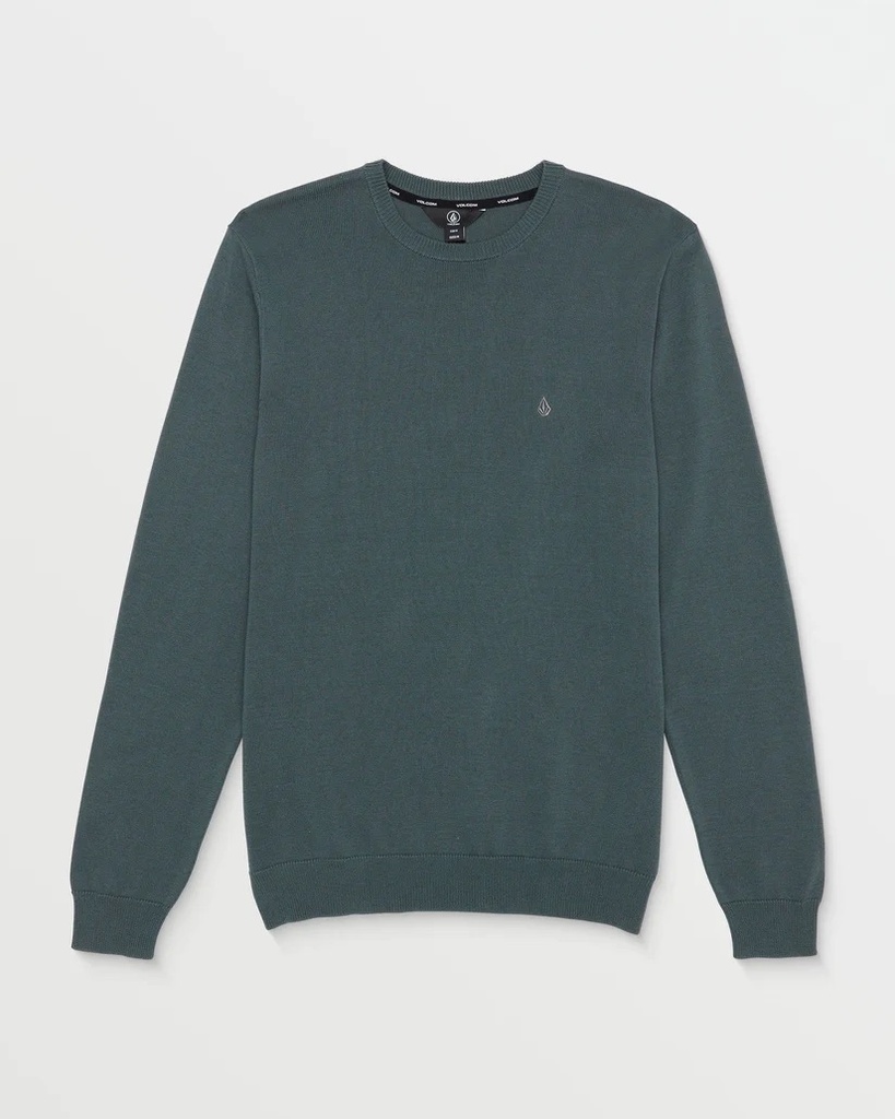 CHANDAIL À MANCHE LONGUE VOLCOM UPERSTAND SWEATER - DARK SLATE
