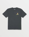 T-SHIRT VOLCOM FROTHY POSTCARD SHORT SLEEVE TEE - STEALTH