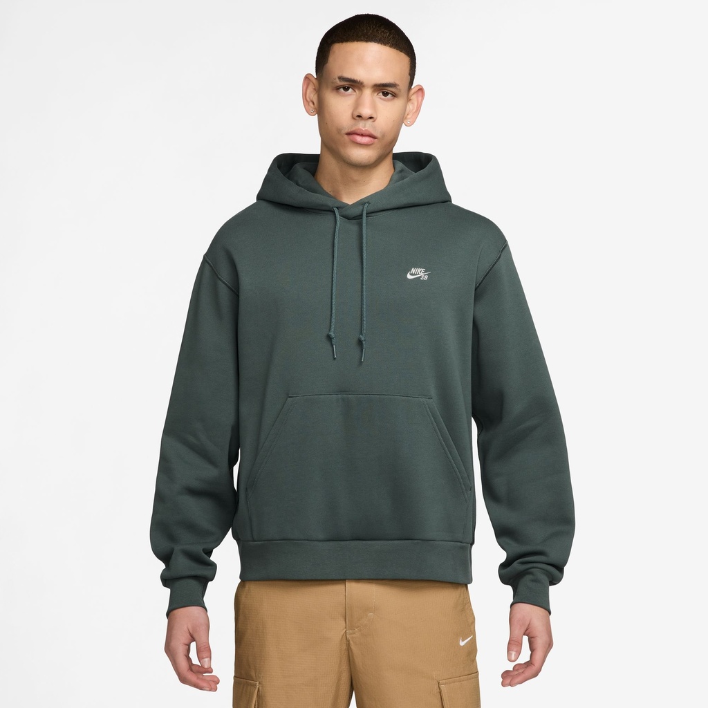 COTON OUATÉ NIKE SB FLEECE ESSENTIAL - VINTAGE GREEN