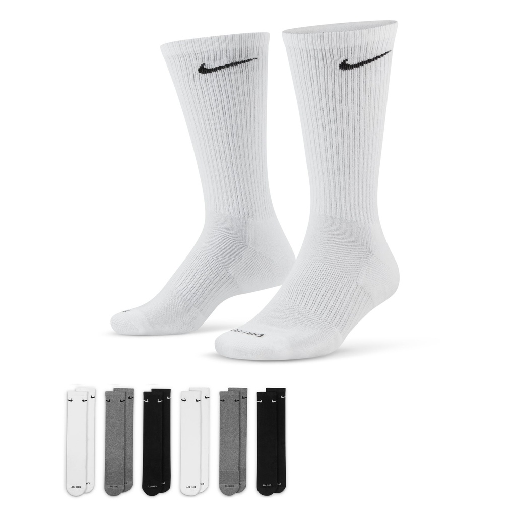 BAS NIKE EVERYDAY PLUS CUSHIONED 6PK - MULTI COLOR 