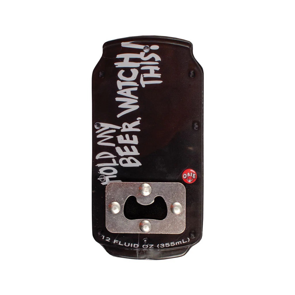 ANTIDÉRAPANT ONEBALL HOLD MY BEER BOTTLE OPENER STOMP PAD 