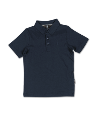 VOLCOM ENFANT WOWZER POLO SHORT SLEEVE - BLACK
